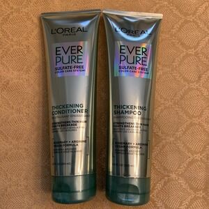 L'Oreal Paris EverPure Sulfate Free Shampoo & Conditioner for Thin Fragile Hair